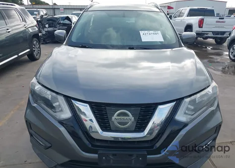 2017 Nissan Rogue Sv из США, поврежденный, VIN KNMAT2MT0HP597925